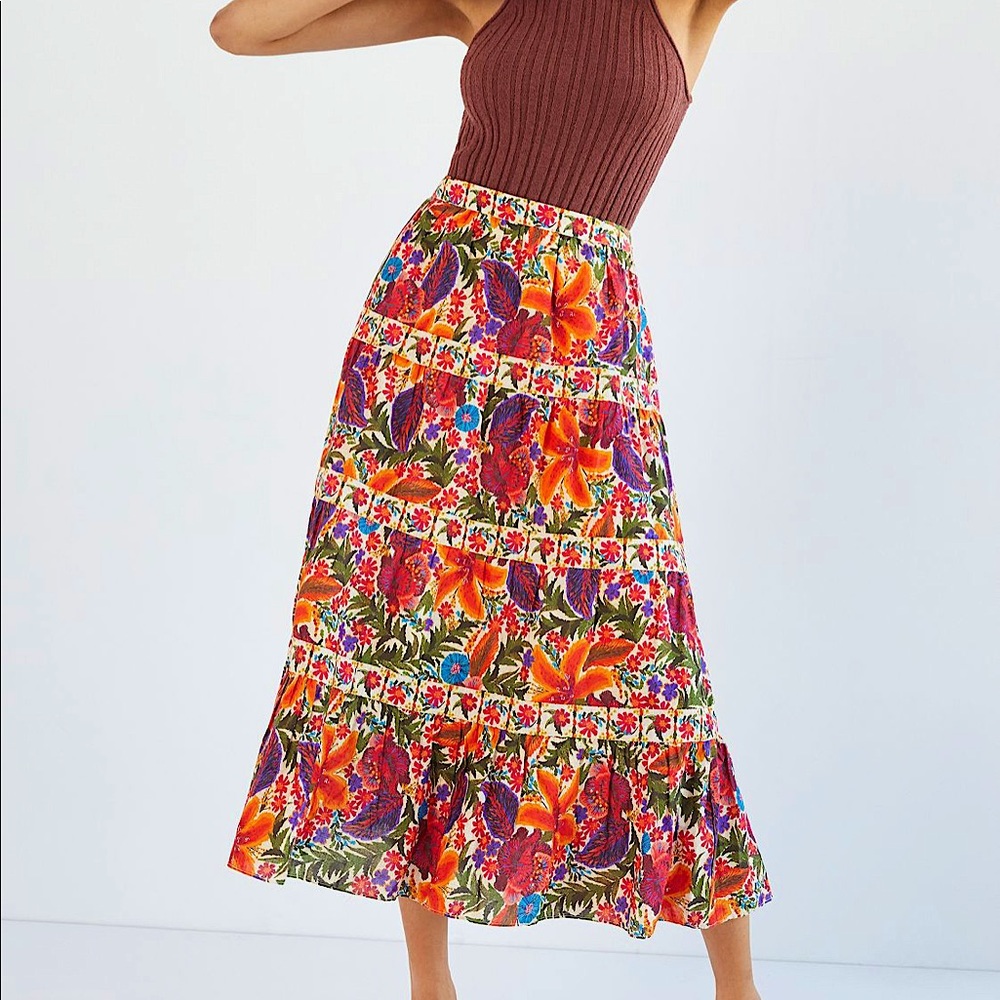 XS Farm Rio Anthropologie Skirt